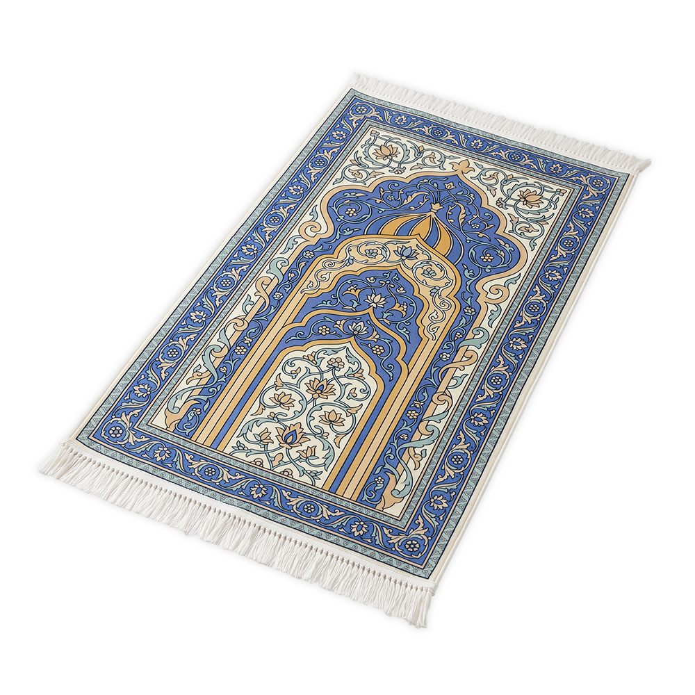 Lavender Lotus Padded Prayer Mat