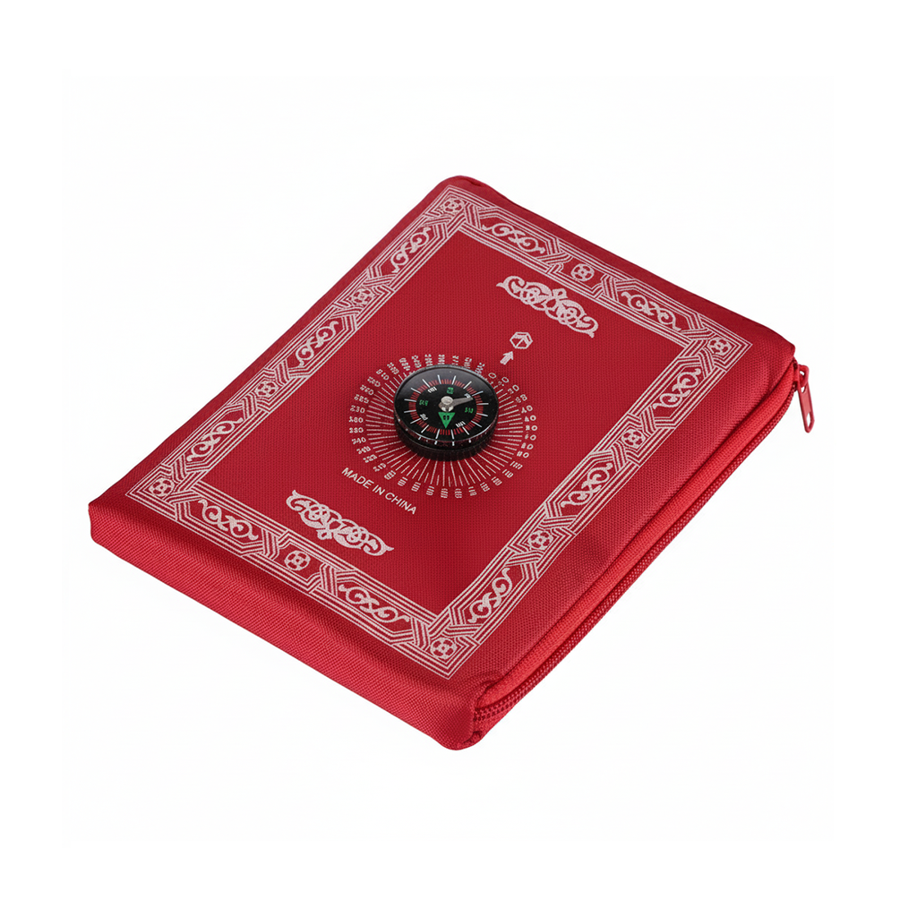 Portable Waterproof Prayer Mat With Compass for travelers