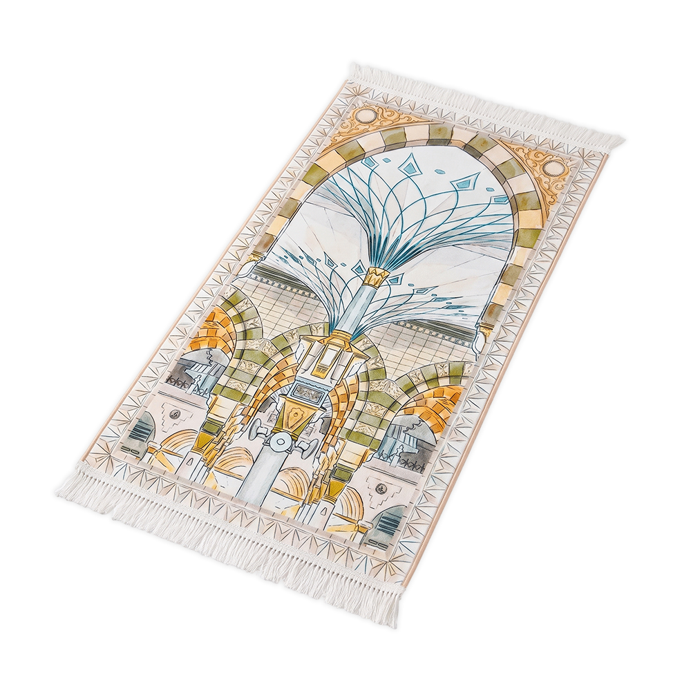 Madinah Canopy Padded Prayer Mat