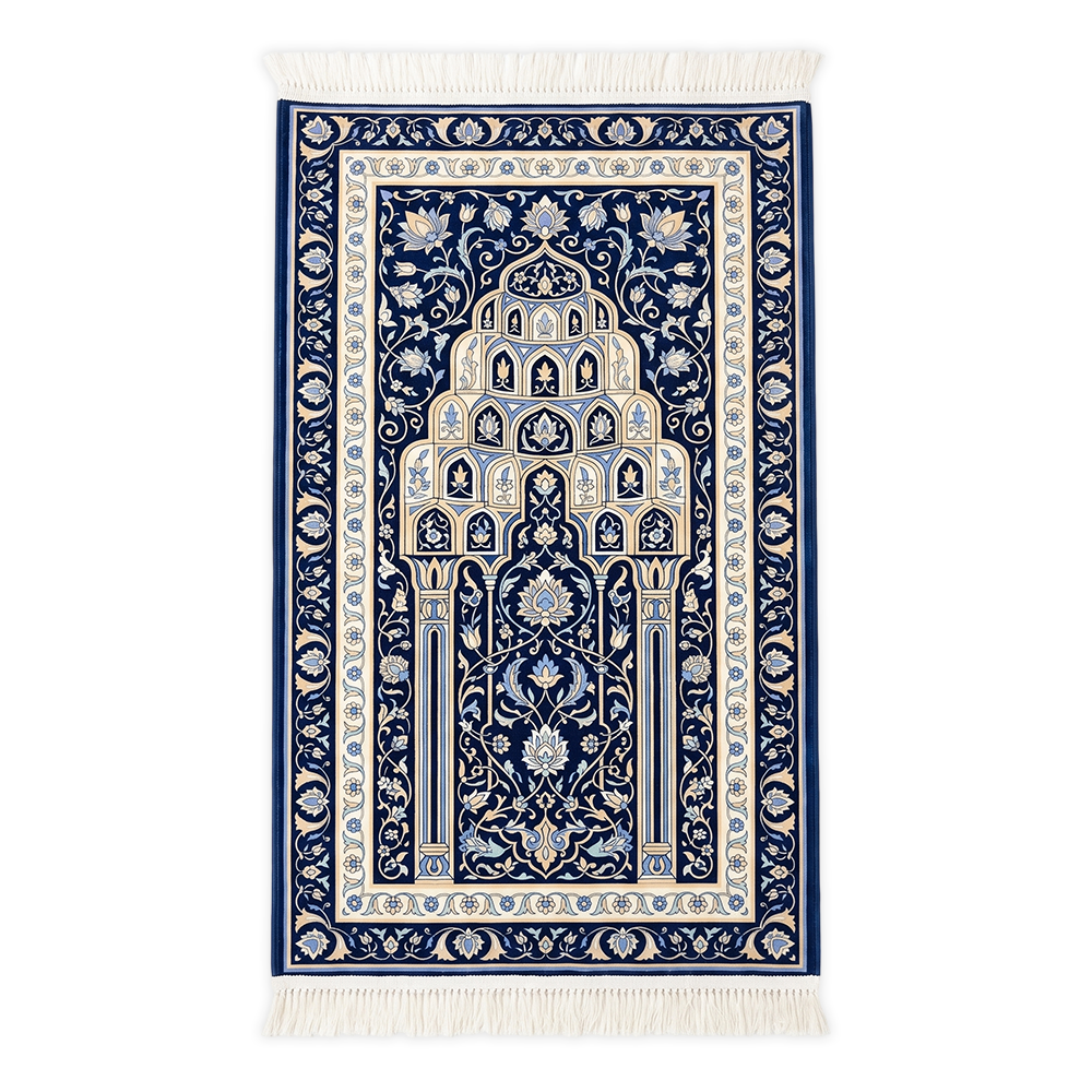 Royal Lotus Padded Prayer Mat