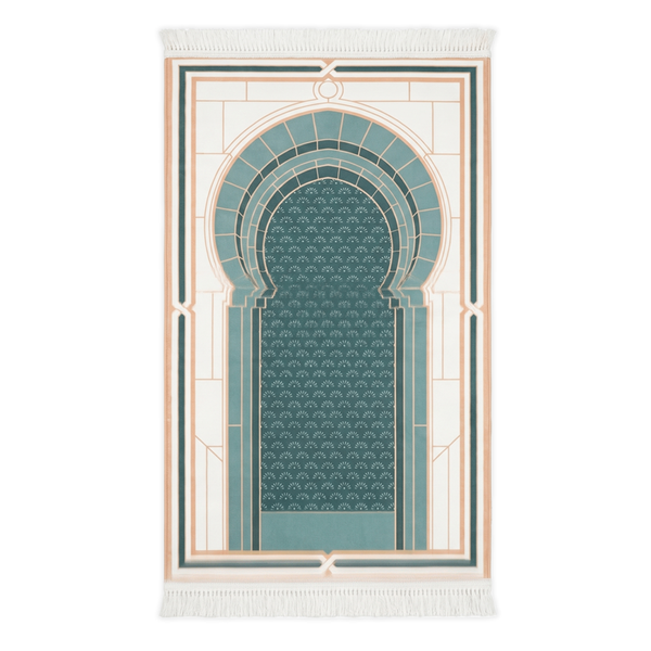Tikar Sembahyang Berlapik Mihrab Sage