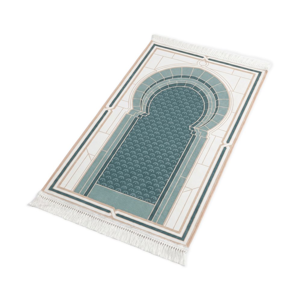 Sage Mihrab Padded Prayer Mat