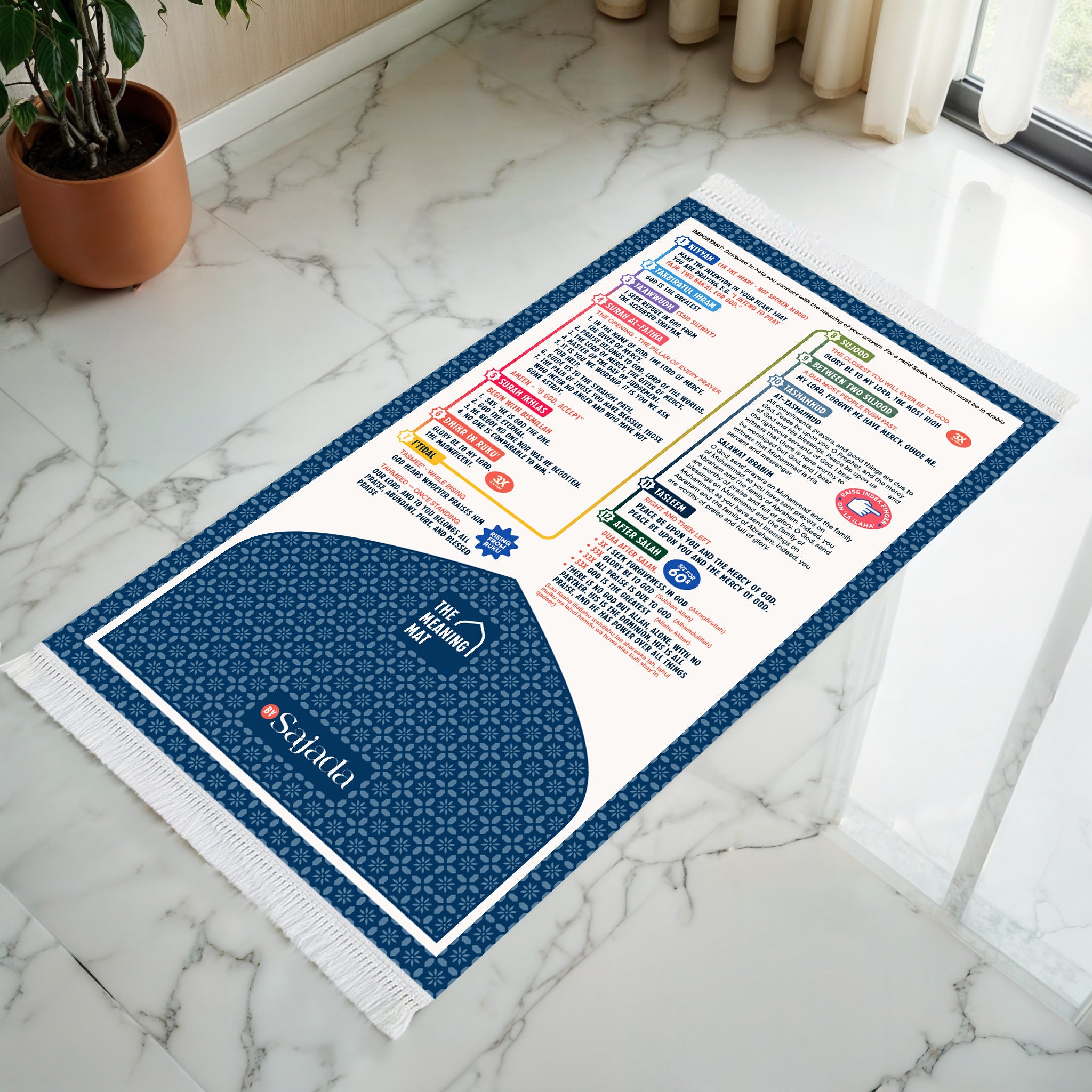 The Meaning Mat Padded Prayer Mat