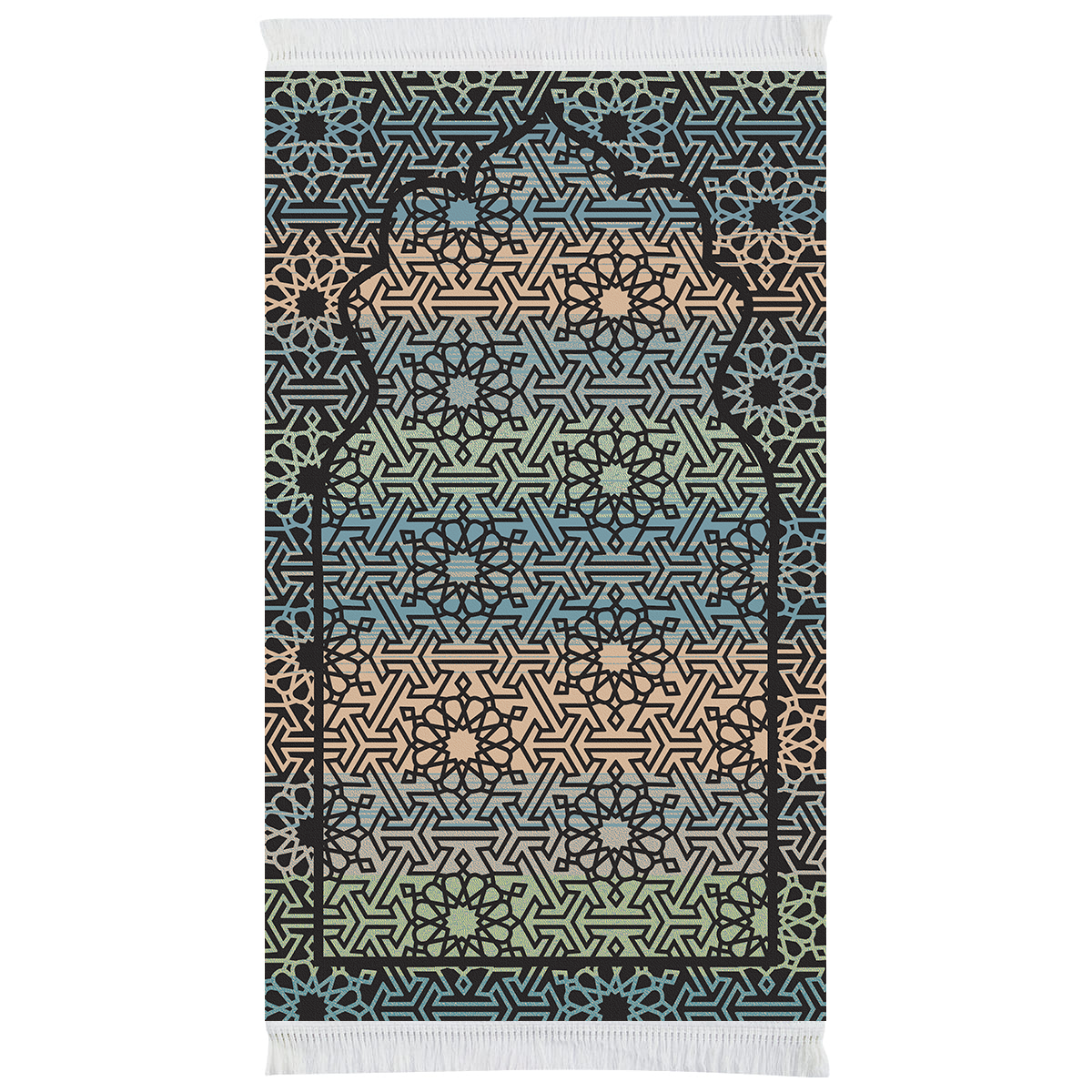 Noble Blue Padded Prayer Mats
