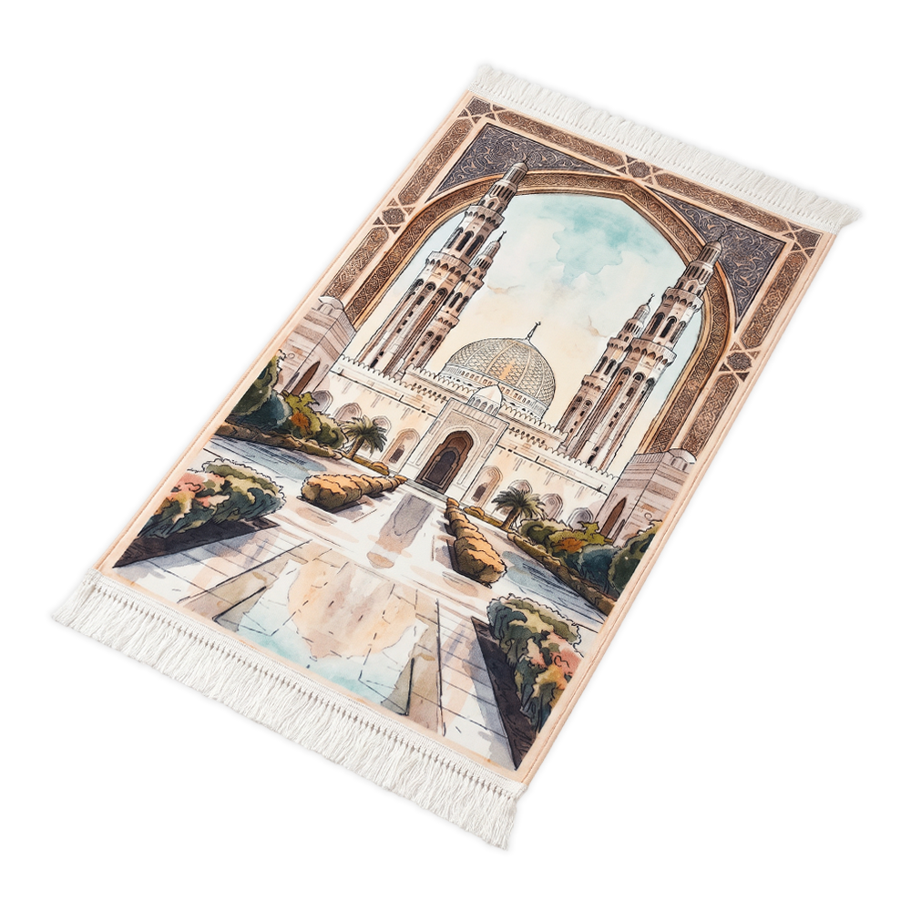 Madinah Grace Padded Prayer Mat