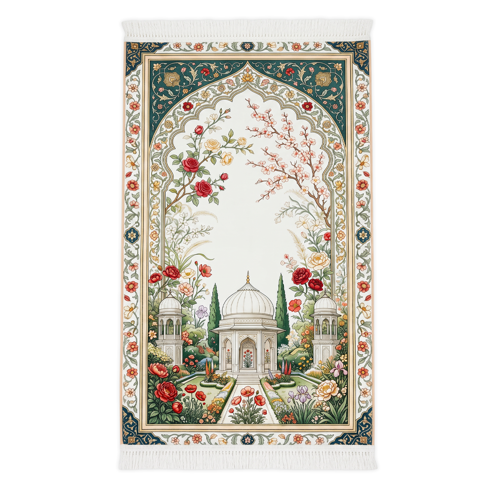 Rose Pavilion Padded Prayer Mat