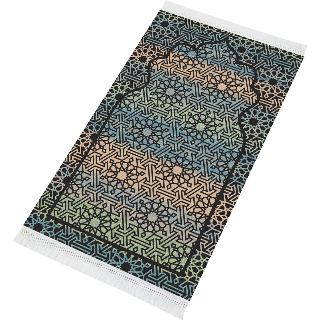 Noble Blue Padded Prayer Mats