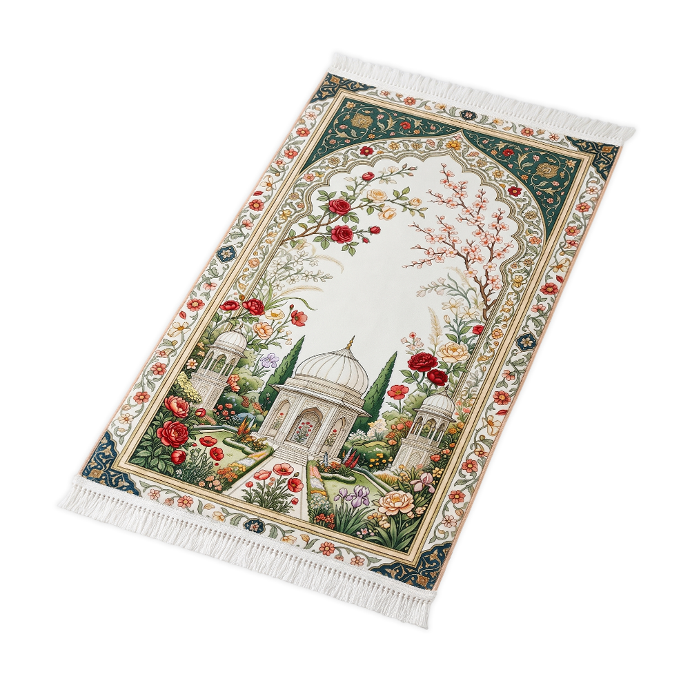 Rose Pavilion Padded Prayer Mat