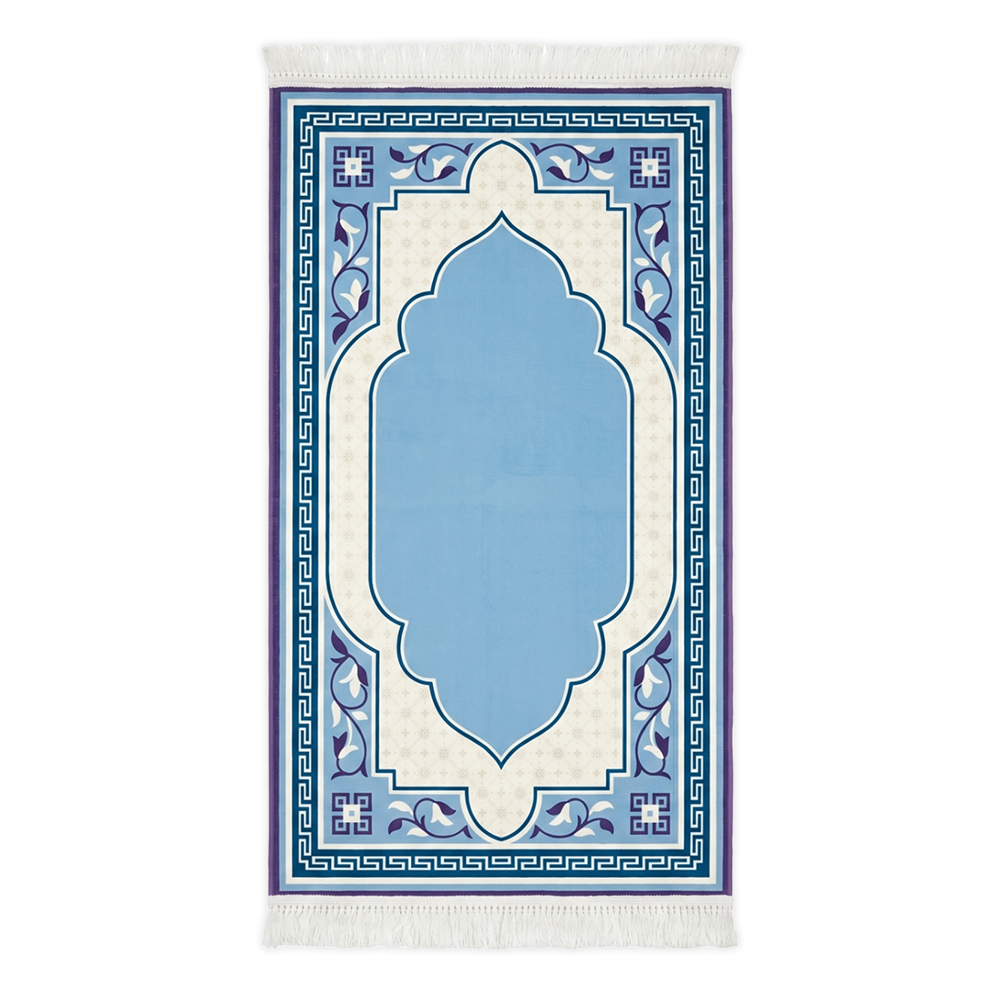 Mist Blue Padded Prayer Mat