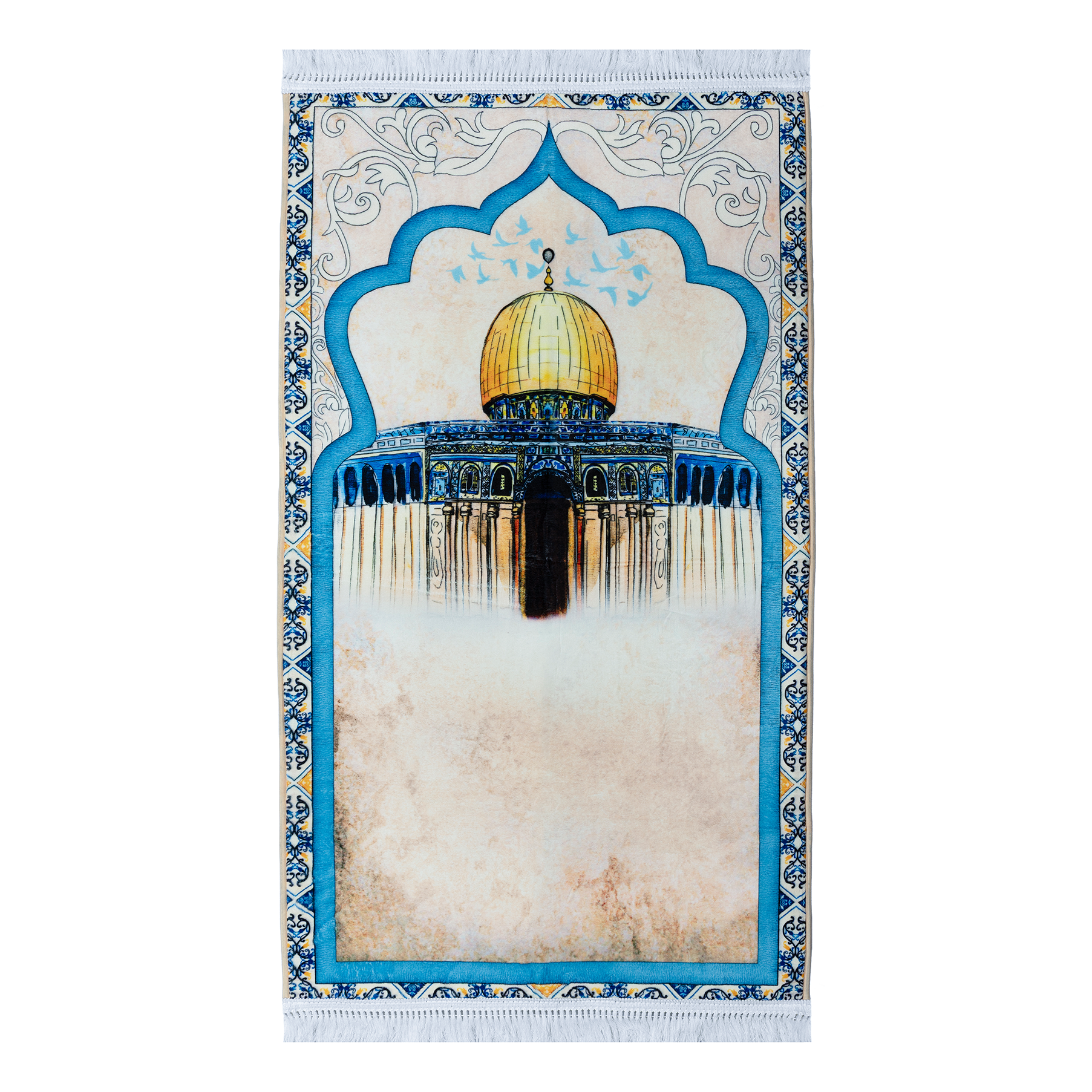Al-Aqsa  Padded Prayer Mat