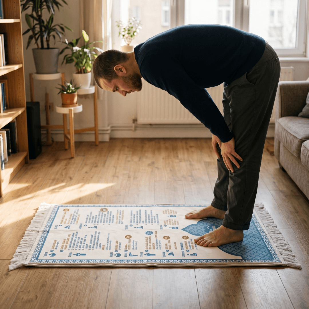 Step-by-Step Phonetic Padded Prayer Mat