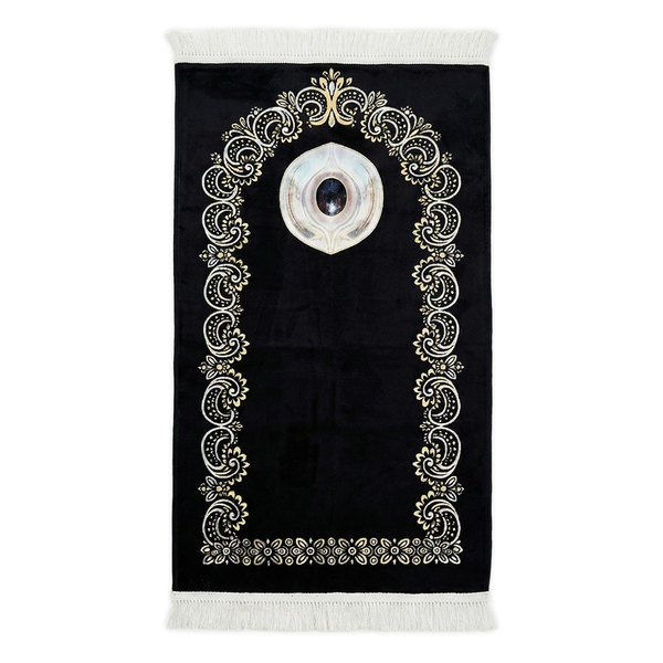 Hajr-e-Aswad Padded Prayer Mat