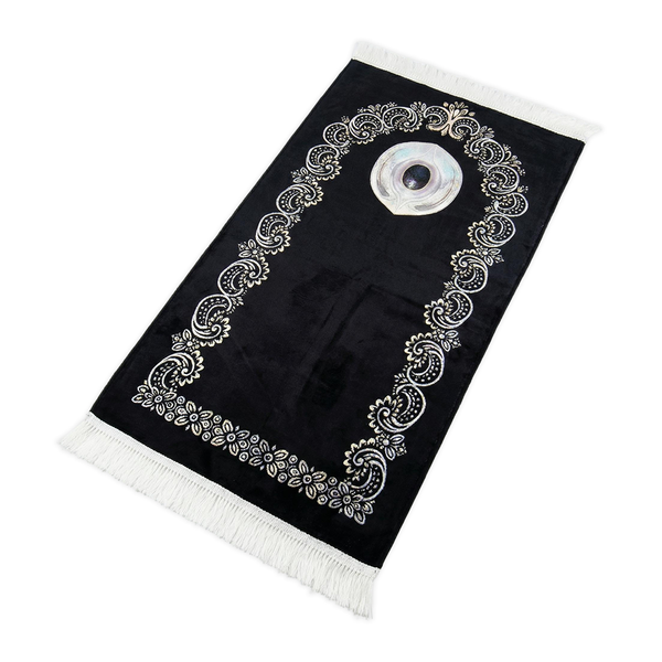 Hajr-e-Aswad Padded Prayer Mat