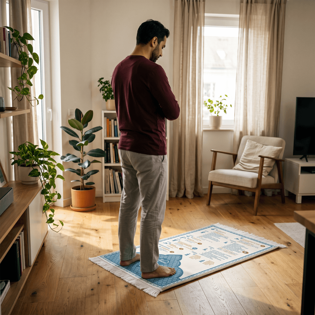 Step-by-Step Phonetic Padded Prayer Mat