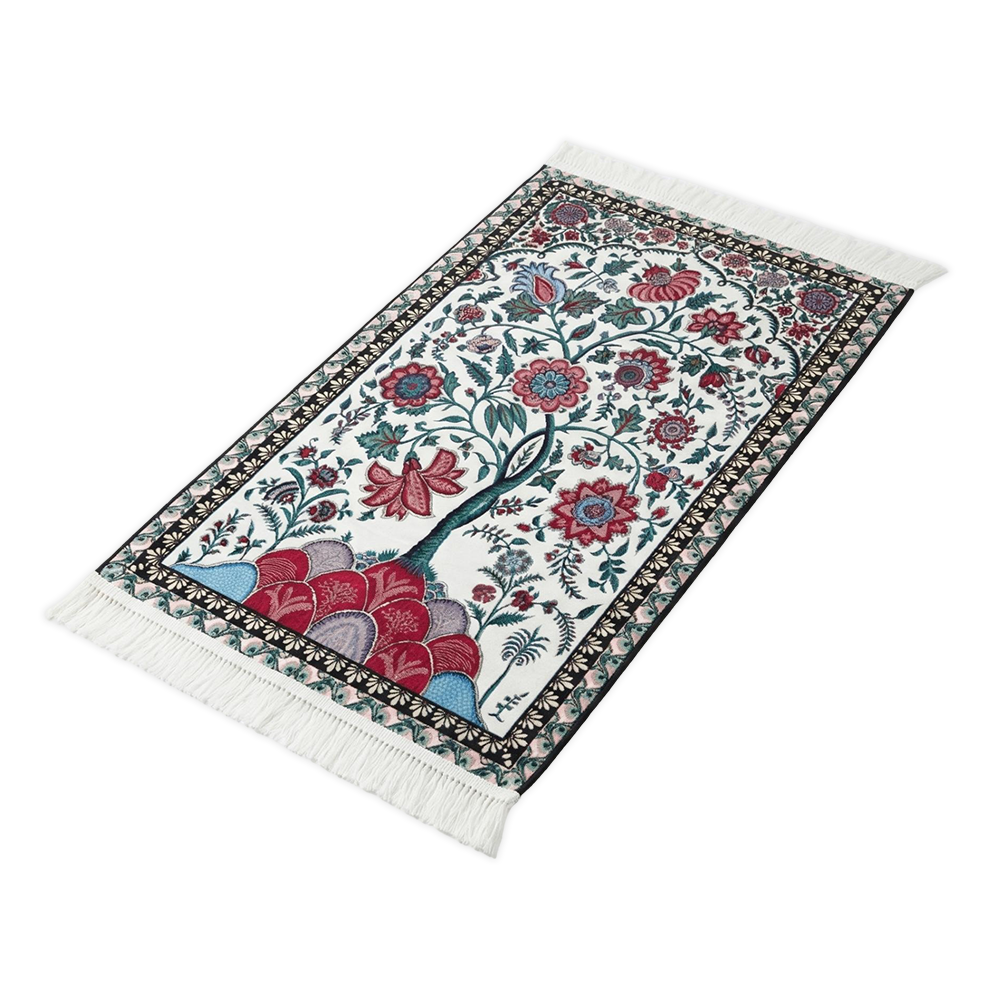 Floral  Padded Prayer Mat