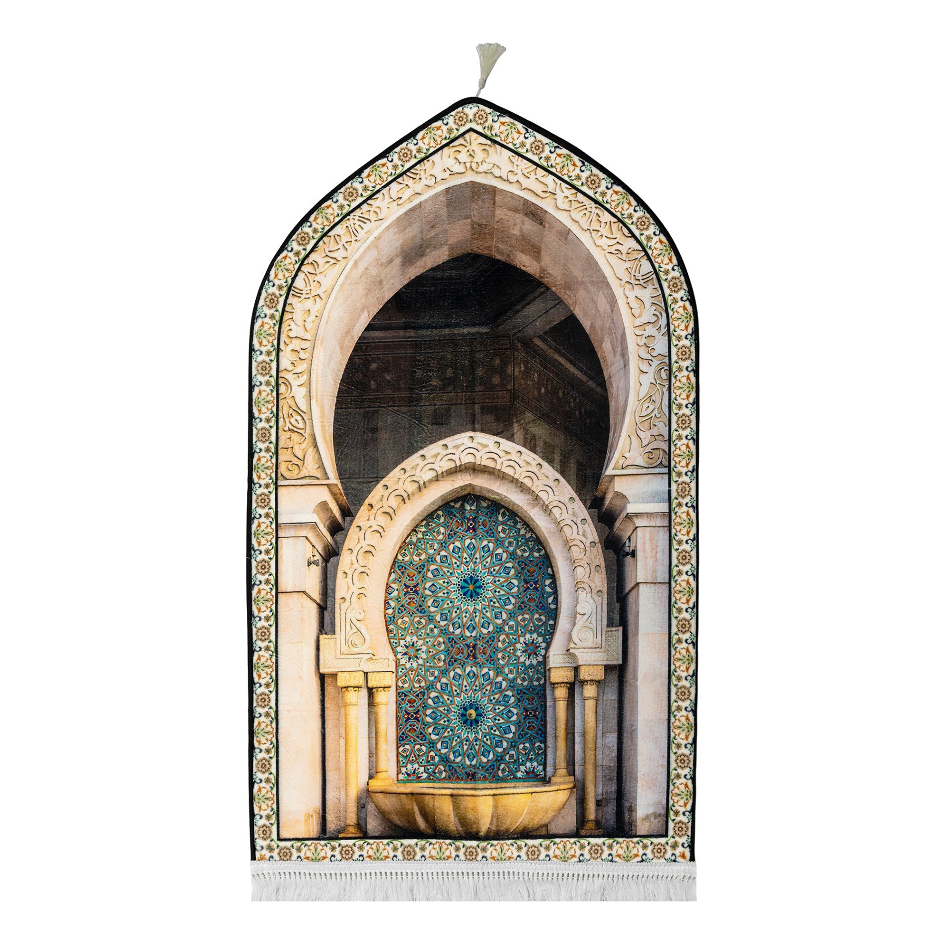 3D Mihrab Premium Padded Prayer Mat