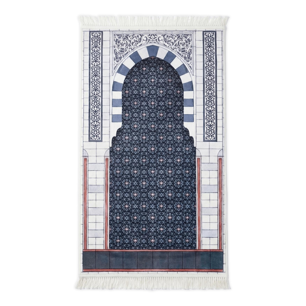 Stone Medallion Padded Prayer Mat