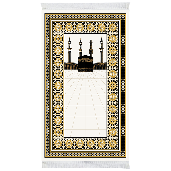 Kaaba Majesty Padded Prayer Mat