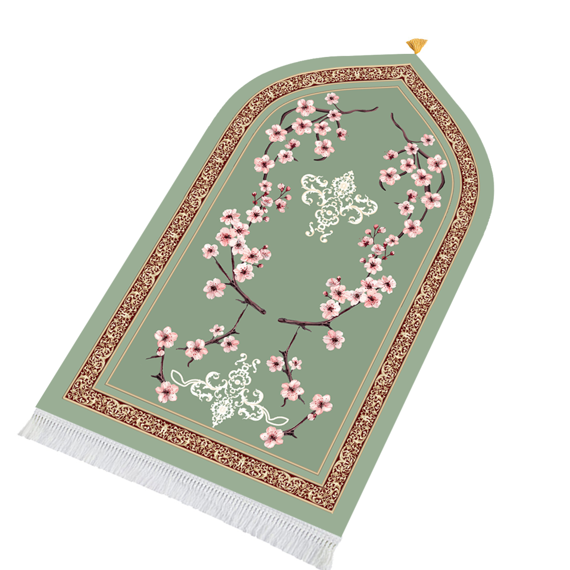 Zehra Blossom Padded Prayer Mat