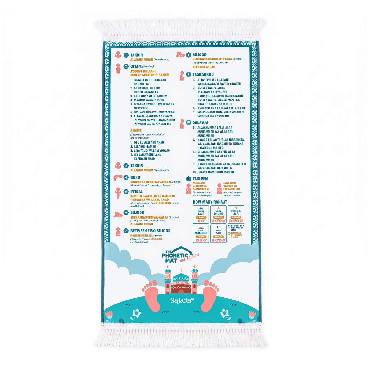 Phonetic Prayer Mat Kids Edition