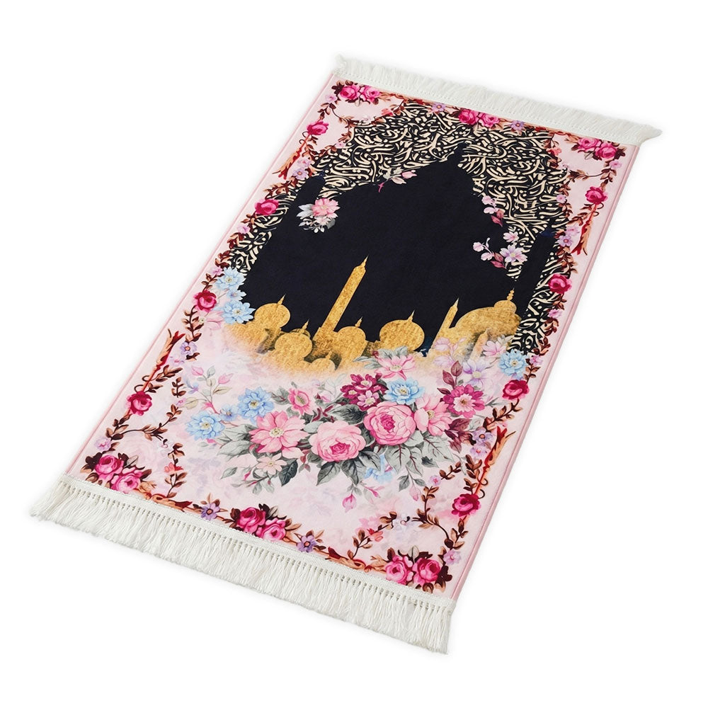 Floral Devotion Padded Prayer Mat