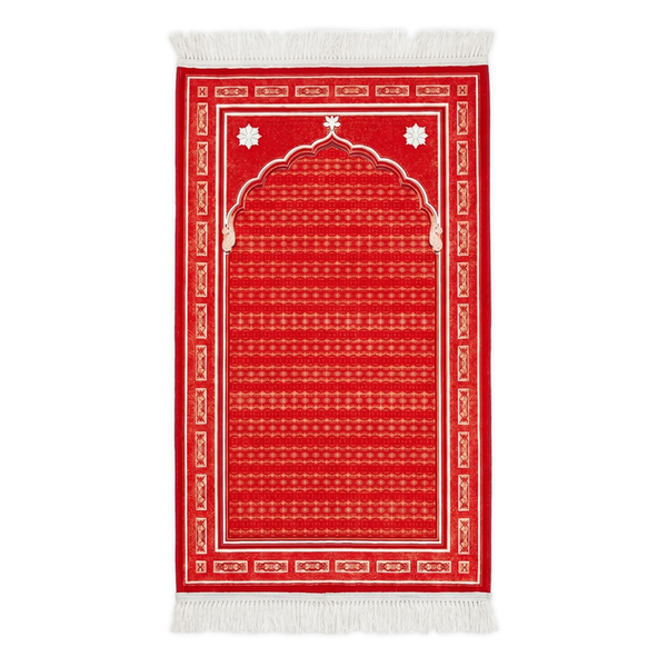 Coral Safa Padded Prayer Mat
