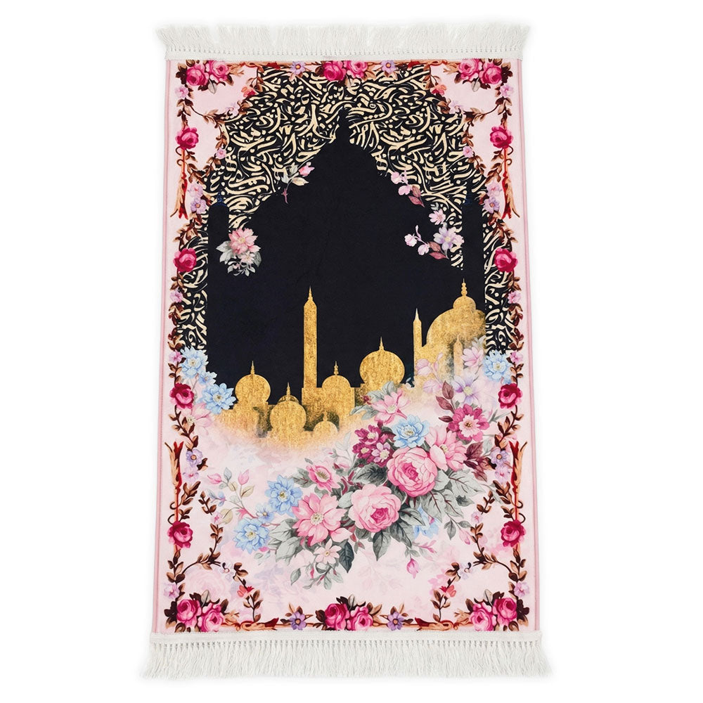 Floral Devotion Padded Prayer Mat