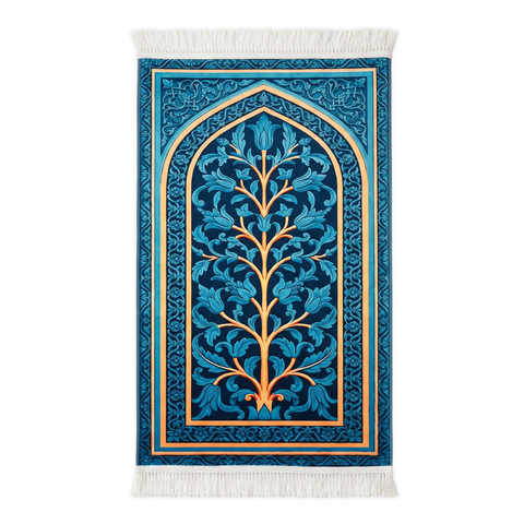 Tapis de prière rembourré Itmi'nan