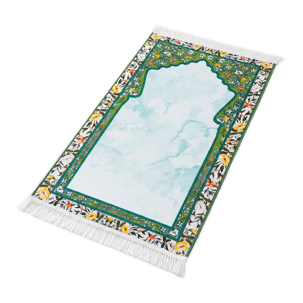 Mint Blossom Padded Prayer Mat