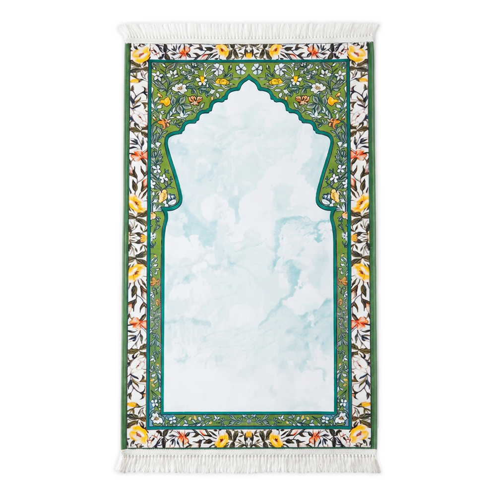 Mint Blossom Padded Prayer Mat