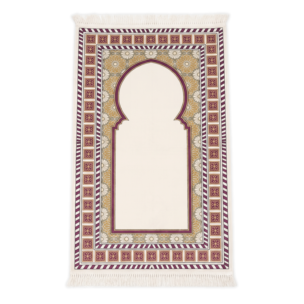 Marrakesh Rose Padded Prayer Mat