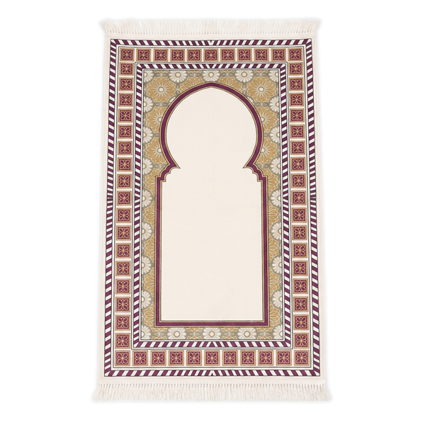 Marrakesh Rose Padded Prayer Mat