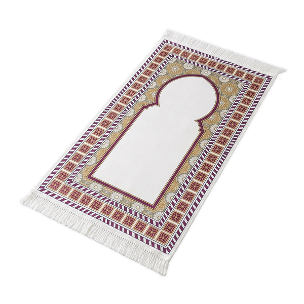 Marrakesh Rose Padded Prayer Mat