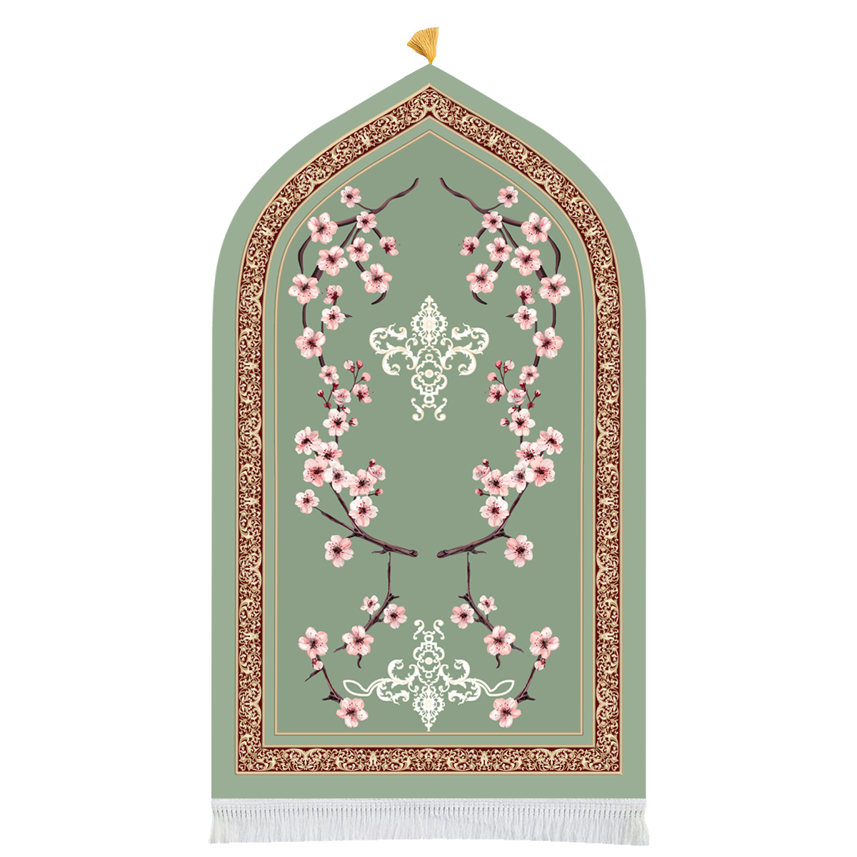 Zehra Blossom Padded Prayer Mat