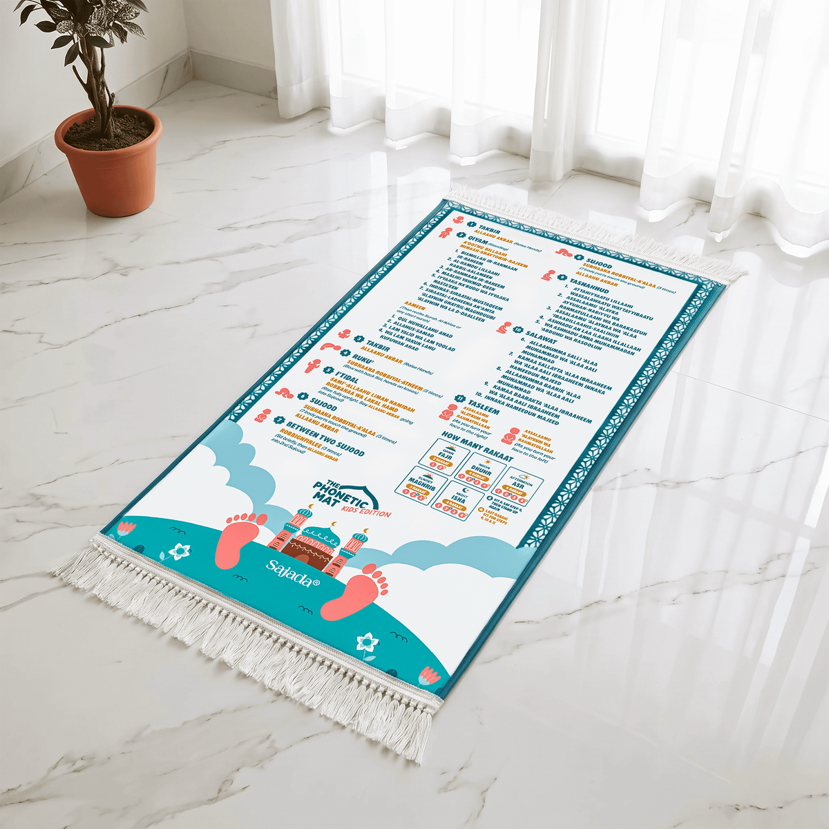 Phonetic Prayer Mat Kids Edition