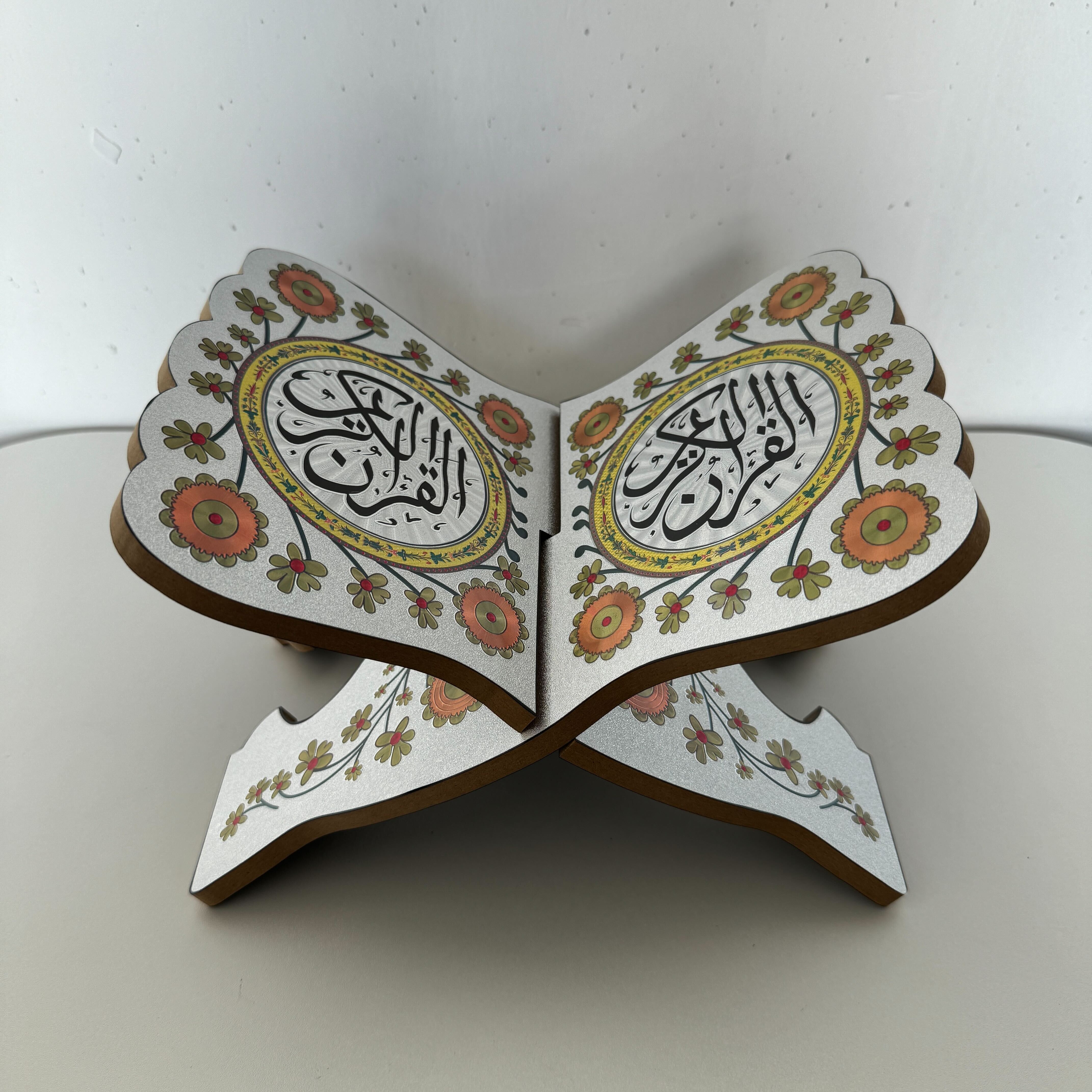 Mushaf Holder in Wood, Stand for Quran