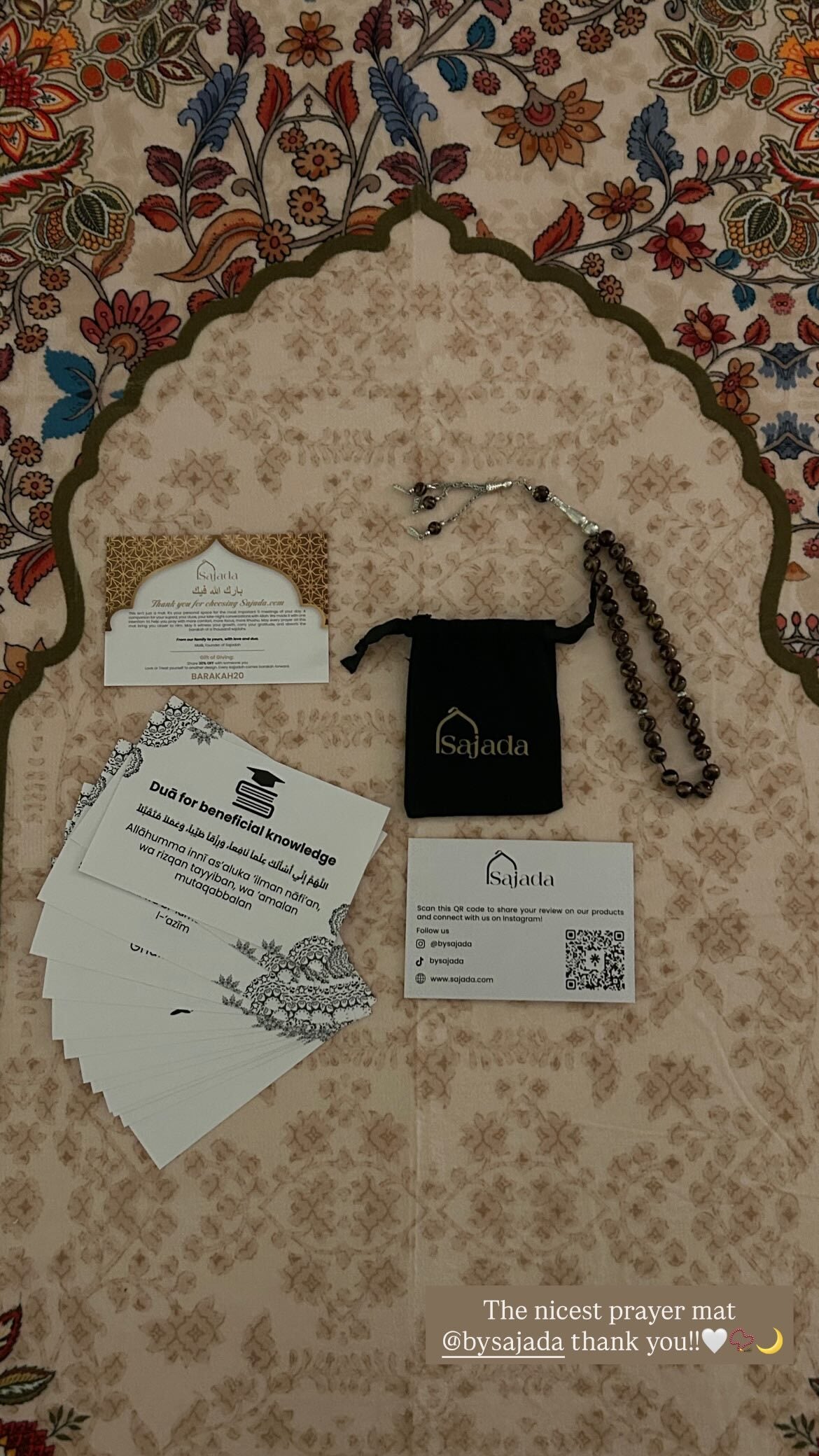 Donation from my order