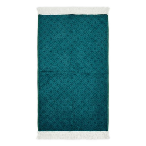 Green Elegance Padded Prayer Mat
