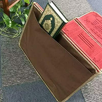 Foldable Prayer Rug with Back Rest