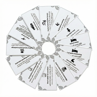 Set of 13 Duaa Transparent Stickers