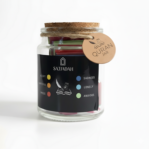 Islamic Affirmation Jar - 100+ Quran & Hadith-Based Messages for Every Emotion