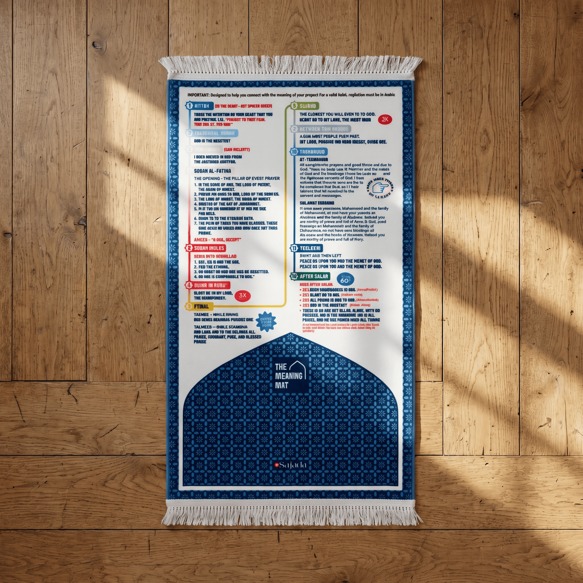 Itmi'nan polstret bedetæppe