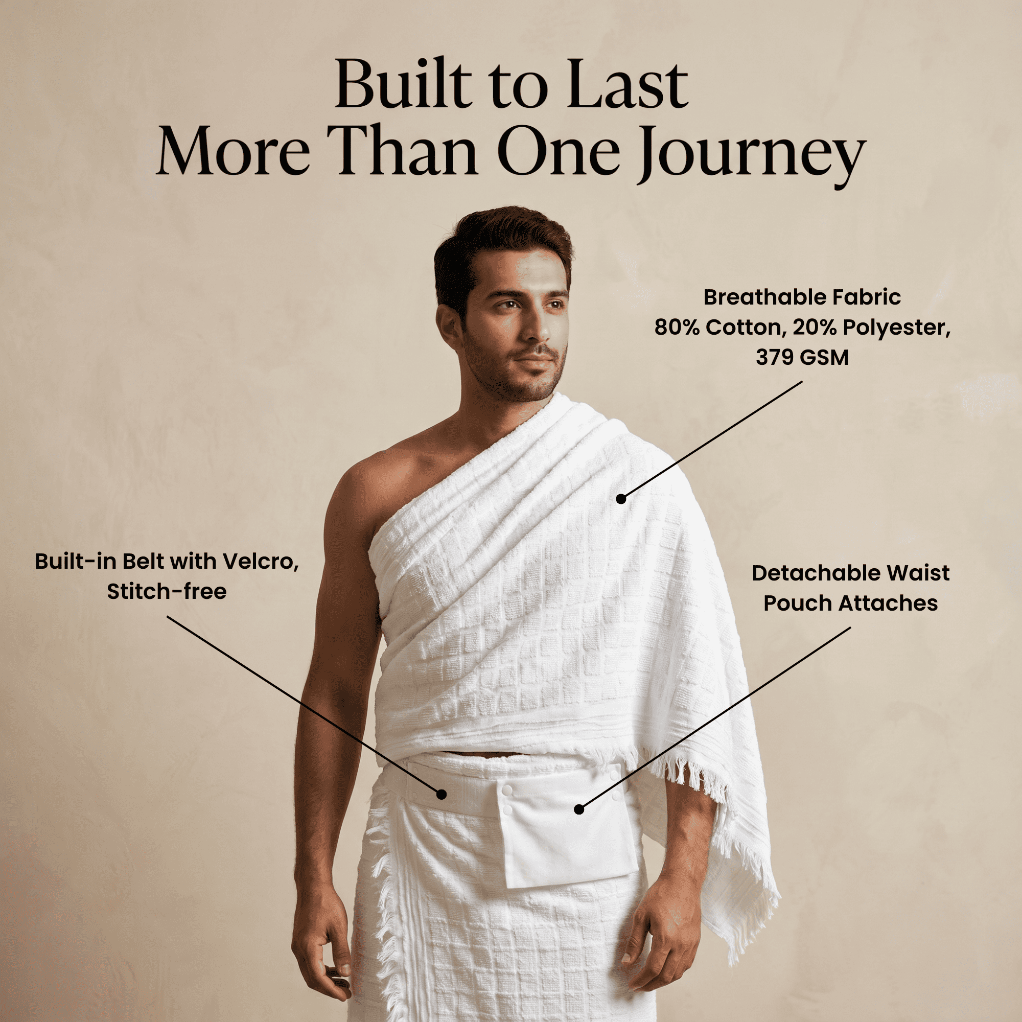 Sajada Ihram Towel Set