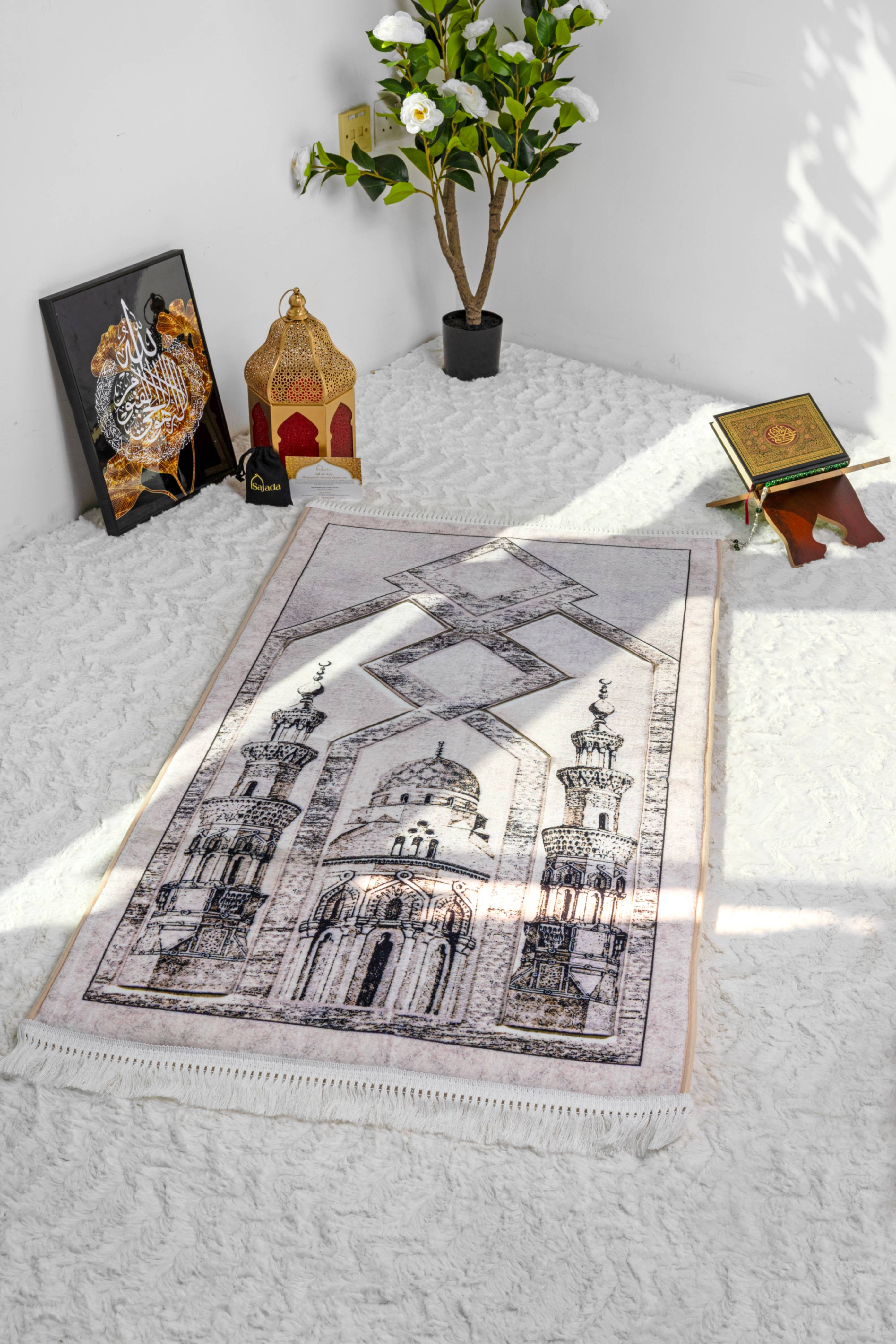 Zamrad Padded Prayer Mat