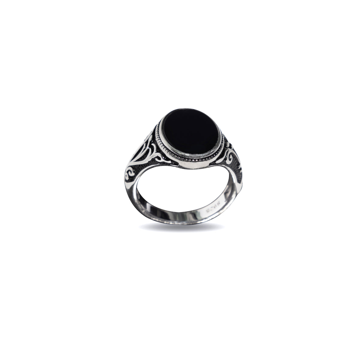 Yemeni Aqiq Silver Ring – Sajada