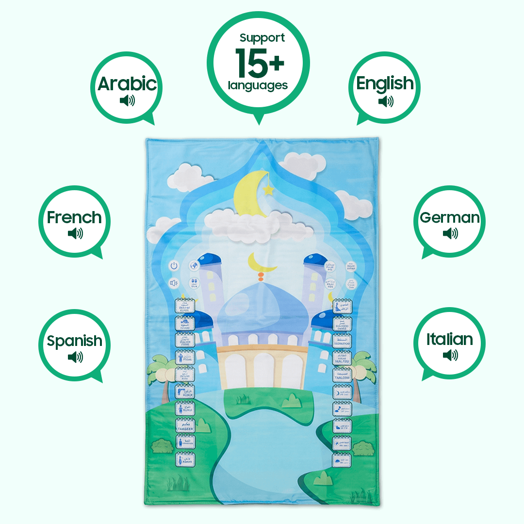 குரல்வளம் கொண்ட குழந்தைகளுக்கான பிரார்த்தனை பாய்