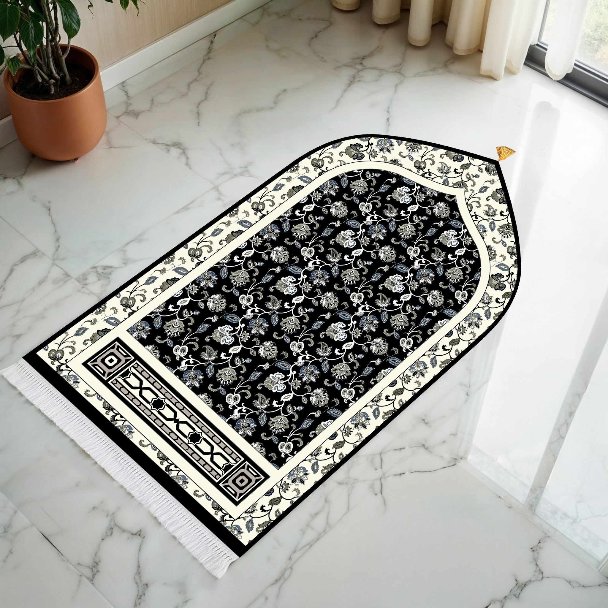 Layl Blossom Padded Prayer Mat
