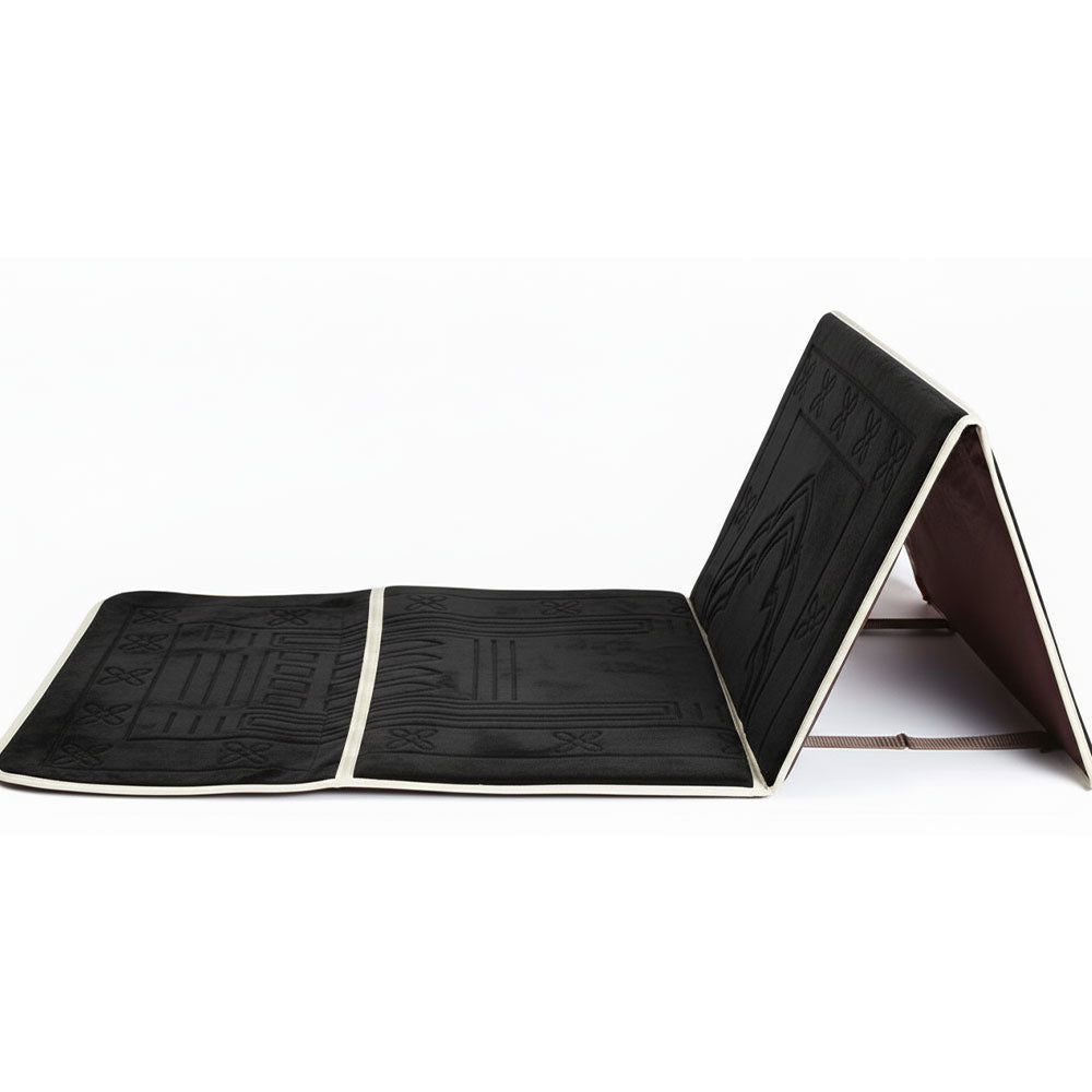 Foldable Prayer Rug with Back Rest