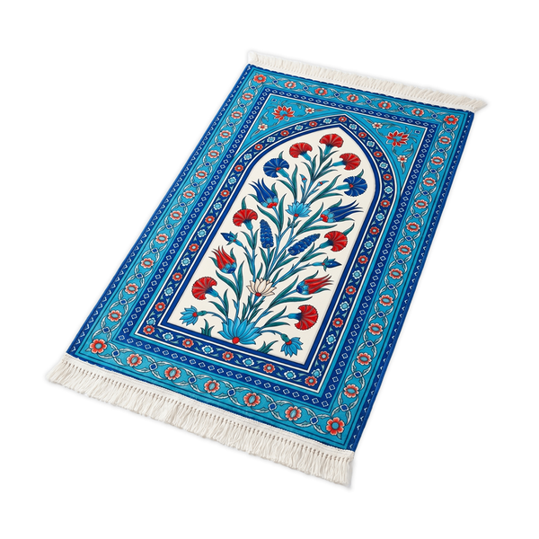 Tikar Sembahyang Berlapik Mihrab Sage