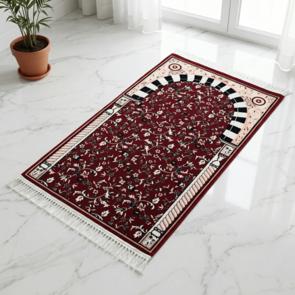 Mehrab-e-Qalb Padded Prayer Mat